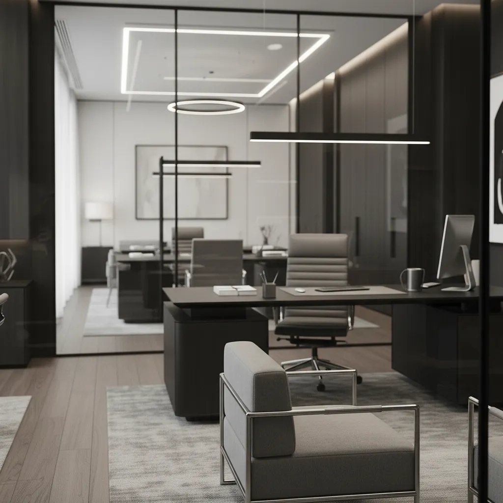 Minimalist Office Corner