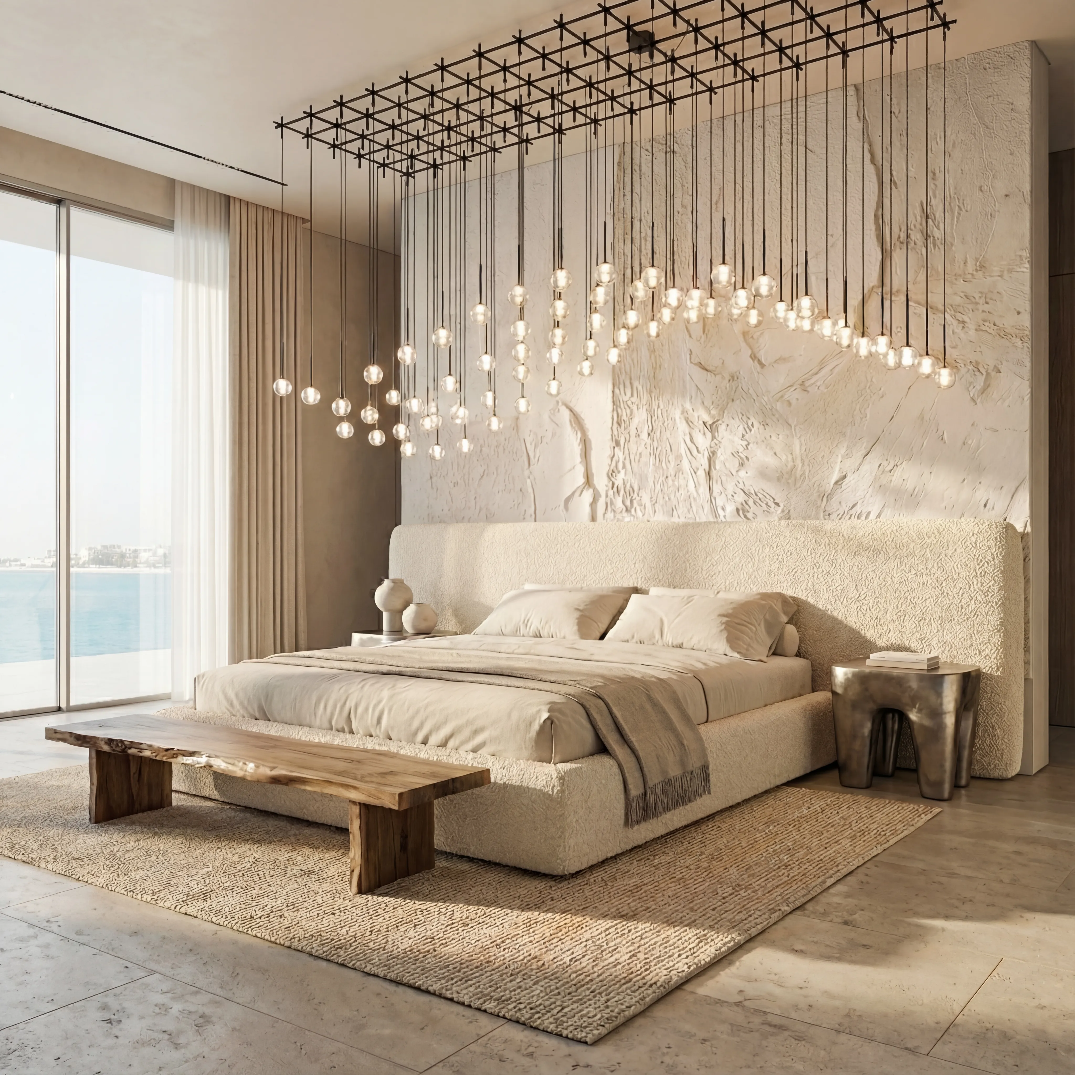 Master Bedroom Design Palm Jumeirah